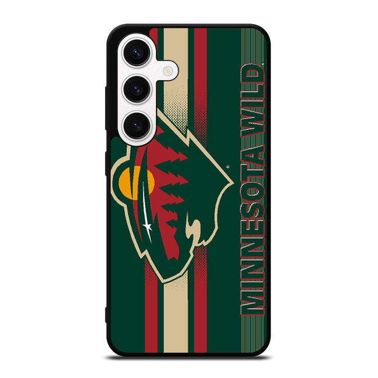 MINNESOTA WILD LOGO 2 Samsung Galaxy S24 Case Cover