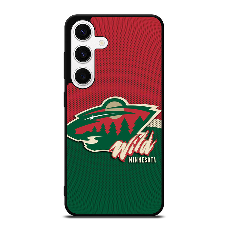 MINNESOTA WILD LOGO Samsung Galaxy S24 Case Cover