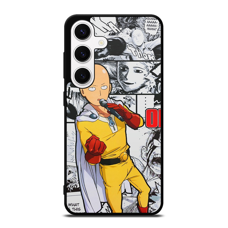 ONE PUNCH MAN SAITAMA COMIC Samsung Galaxy S24 Case Cover