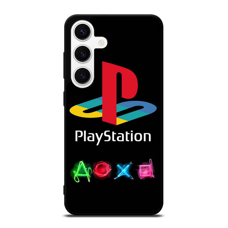 PLAY STATION CLASSIC LOGO Samsung Galaxy S24 Case Cover