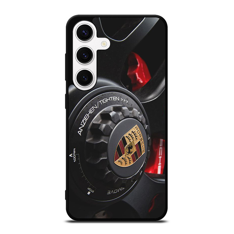 PORSCHE WHEEL LOGO ICON Samsung Galaxy S24 Case Cover