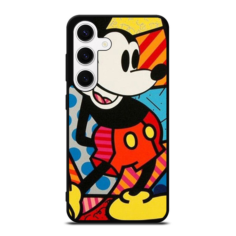 ROMERO BRITTO MICKEY MOUSE Samsung Galaxy S24 Case Cover
