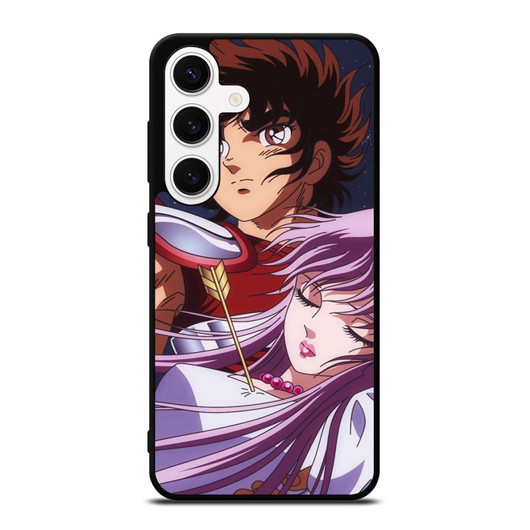SAINT SEIYA PEGASUSAND PRINCESS ATHENA Samsung Galaxy S24 Case Cover