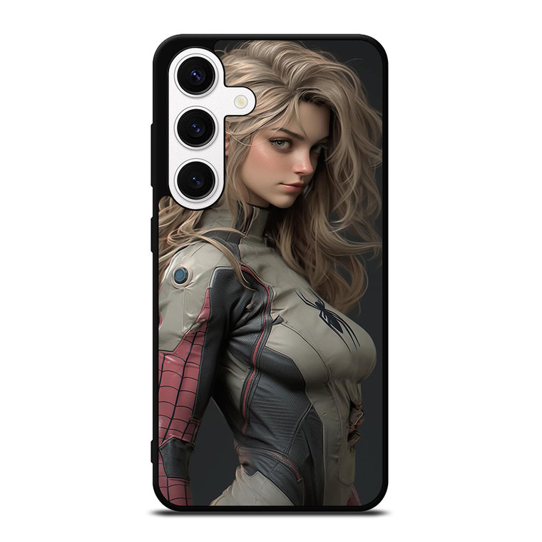 SPIDER GIRL MARVEL COMICS CARTOON SEXY Samsung Galaxy S24 Case Cover