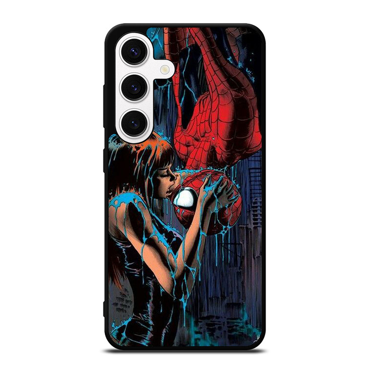 SPIDERMAN MARY JANE KISSING Samsung Galaxy S24 Case Cover