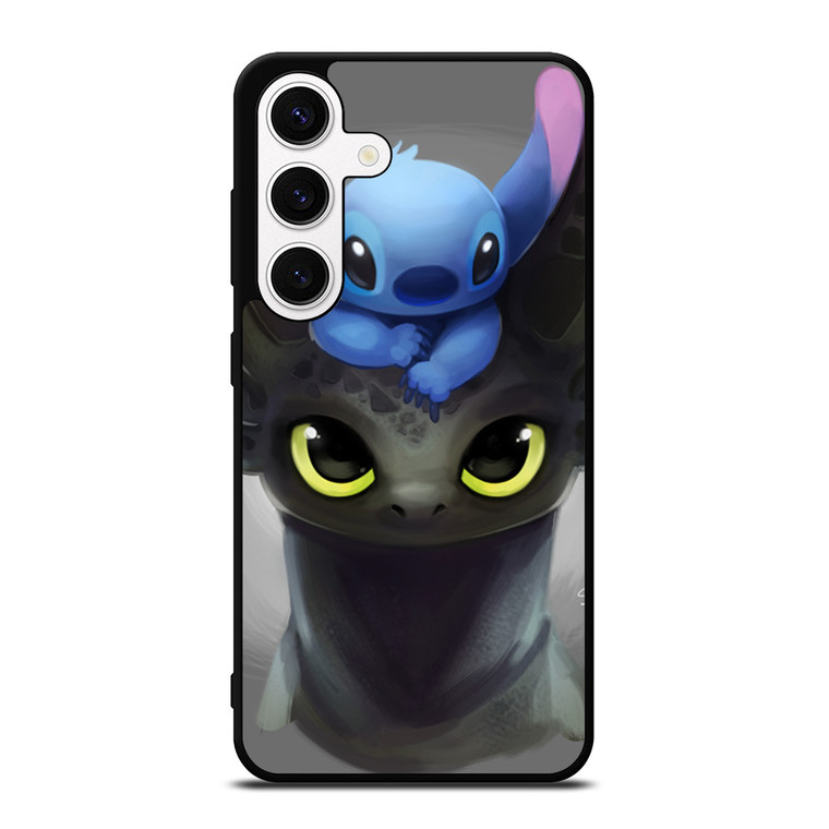 TOOTHLESS AND STITCH Samsung Galaxy S24 Case Cover