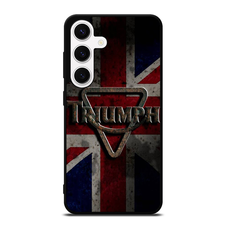 TRIUMPH MOTORCYCLE EMBLEM 2 Samsung Galaxy S24 Case Cover