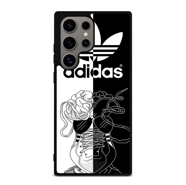 ADIDAS BLACK & WHITE Samsung Galaxy S24 Ultra Case Cover