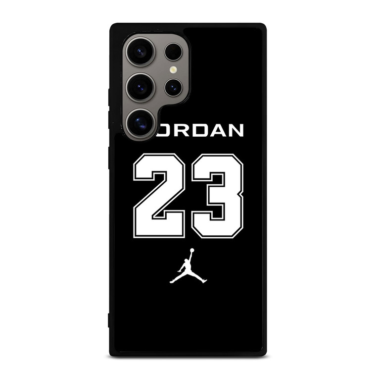 AIR JORDAN 23 BLACK LOGO Samsung Galaxy S24 Ultra Case Cover