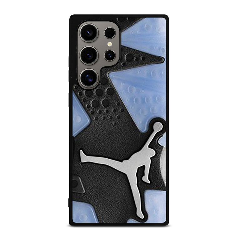 AIR JORDAN NIKE LOGO BLUE SOLE Samsung Galaxy S24 Ultra Case Cover