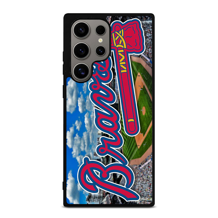 ATLANTA BRAVES BASEBALL LOGO 2 Samsung Galaxy S24 Ultra Case Cover