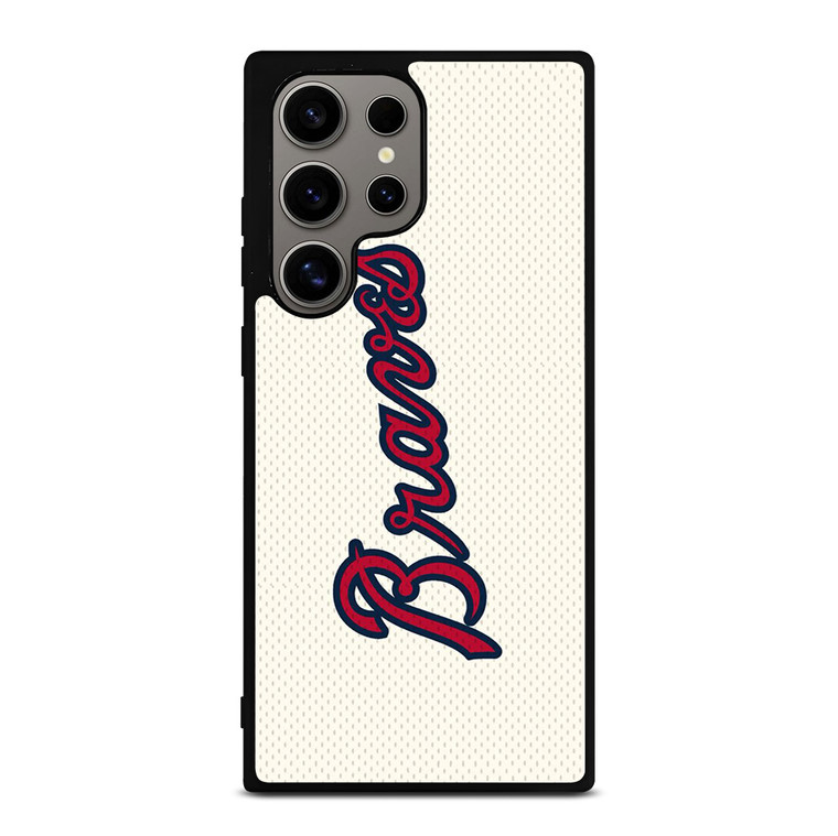 ATLANTA BRAVES ICON BASEBALL TEAM LOGO Samsung Galaxy S24 Ultra Case Cover