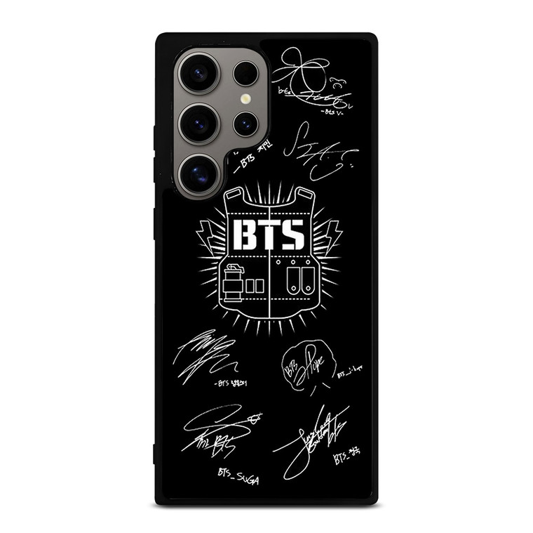 BANGTAN BOYS BTS SIGNATURE Samsung Galaxy S24 Ultra Case Cover