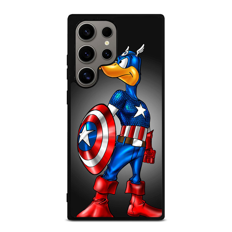 CAPTAIN AMERICA DAFFY DUCK Samsung Galaxy S24 Ultra Case Cover