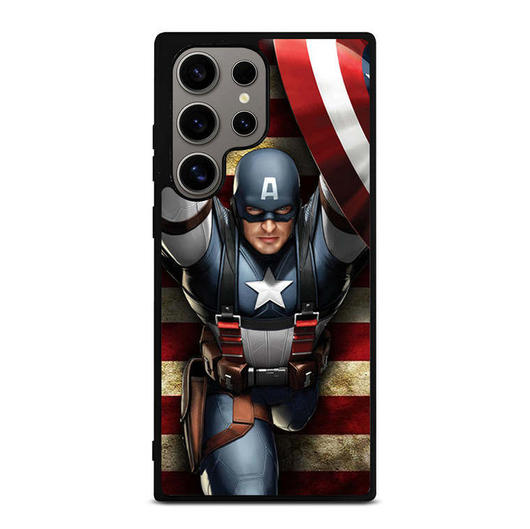 CAPTAIN AMERICA MARVEL Samsung Galaxy S24 Ultra Case Cover