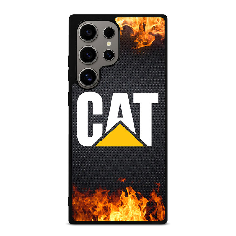CATERPILLAR CAT TRACTOR LOGO FIRE Samsung Galaxy S24 Ultra Case Cover