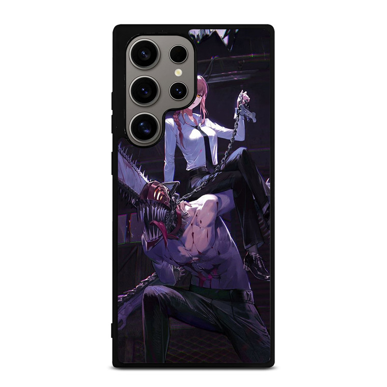 CHAINSAW MAN MANGA DENJI MAKIMA Samsung Galaxy S24 Ultra Case Cover