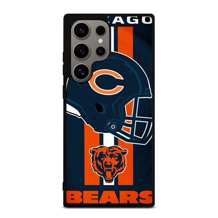 CHICAGO BEARS FLAG LOGO Samsung Galaxy S24 Ultra Case Cover