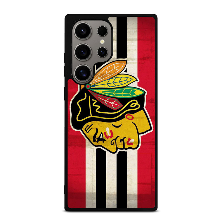 CHICAGO BLACKHAWKS Samsung Galaxy S24 Ultra Case Cover