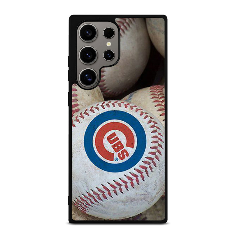 CHICAGO CUBS BALL LOGO Samsung Galaxy S24 Ultra Case Cover