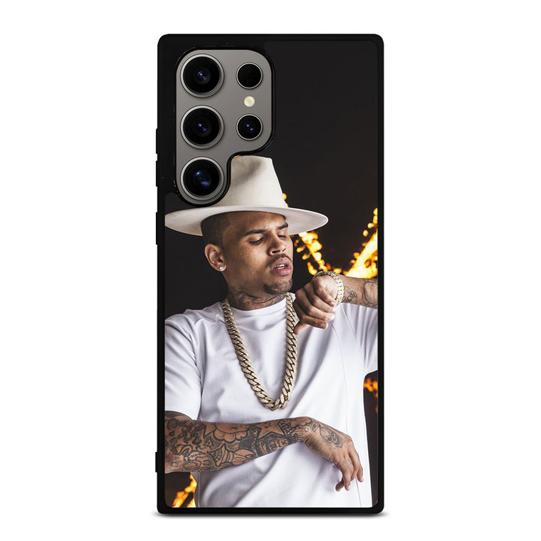 CHRIS BROWN Samsung Galaxy S24 Ultra Case Cover