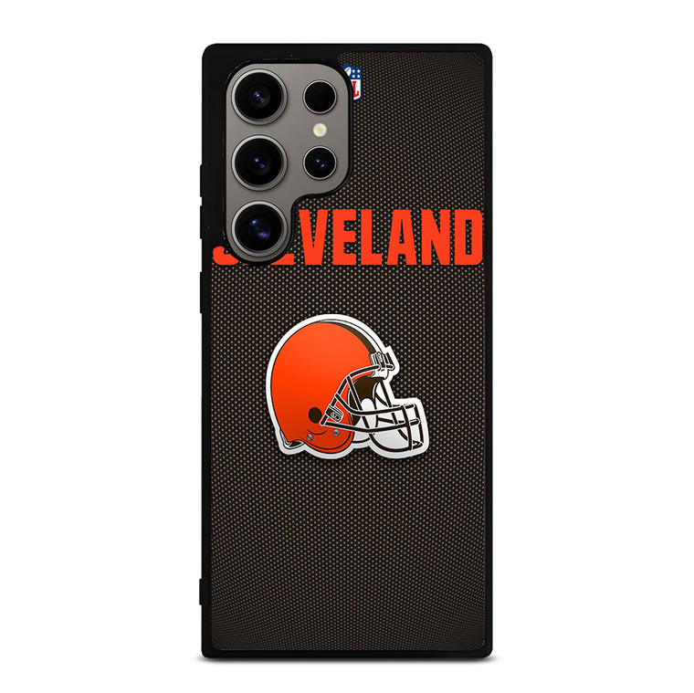 CLEVELAND BROWNS HELMET Samsung Galaxy S24 Ultra Case Cover