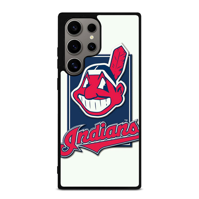 CLEVELAND INDIANS LOGO BASEBALL TEAM MASCOT Samsung Galaxy S24 Ultra Case Cover