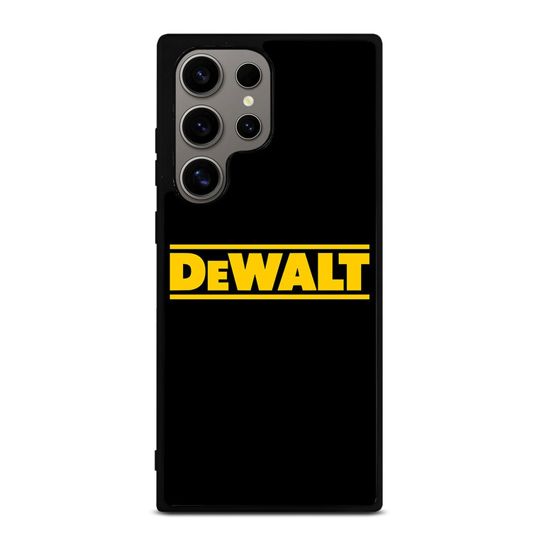 DEWALT LOGO BLACK Samsung Galaxy S24 Ultra Case Cover