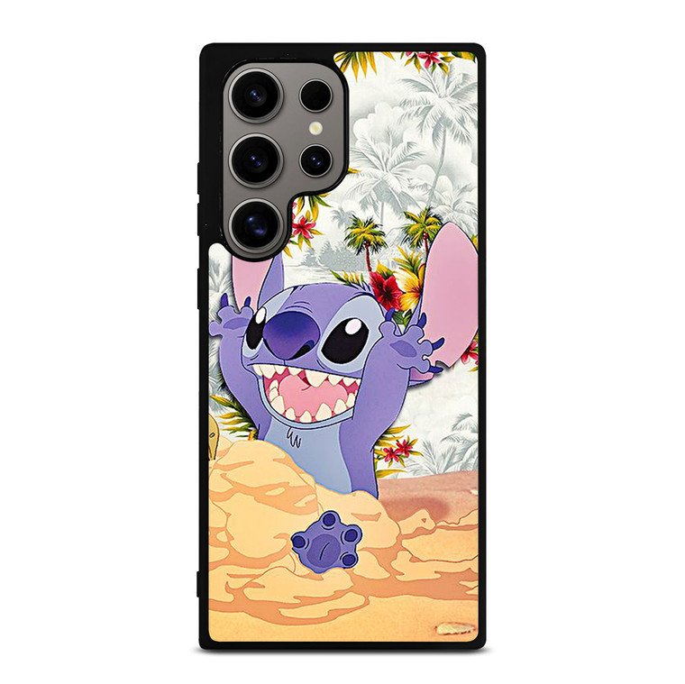 DISNEY LILO & STITCH VINTAGE FLORAL Samsung Galaxy S24 Ultra Case Cover