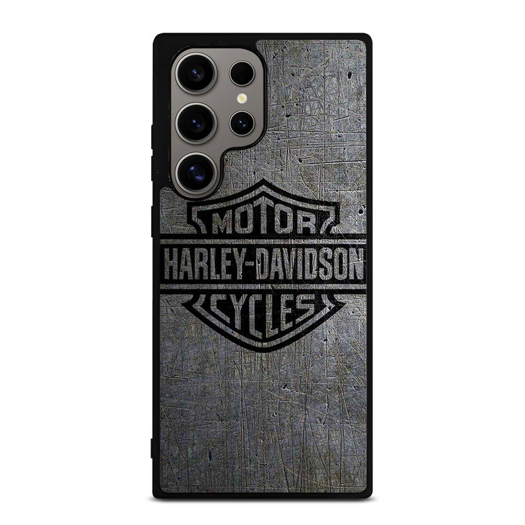 HARLEY DAVIDSON MOTORCYCLES COMPANY LOGO METAL Samsung Galaxy S24 Ultra Case Cover
