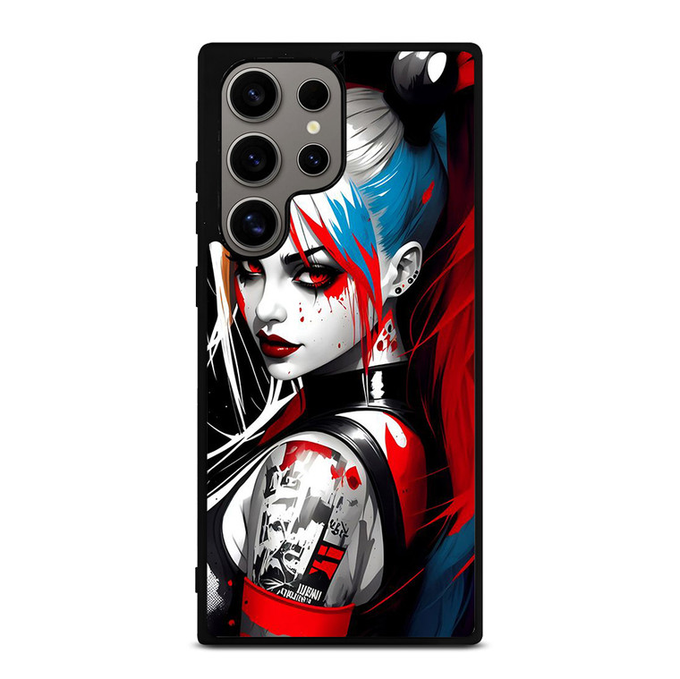 HARLEY QUINN DC ART Samsung Galaxy S24 Ultra Case Cover