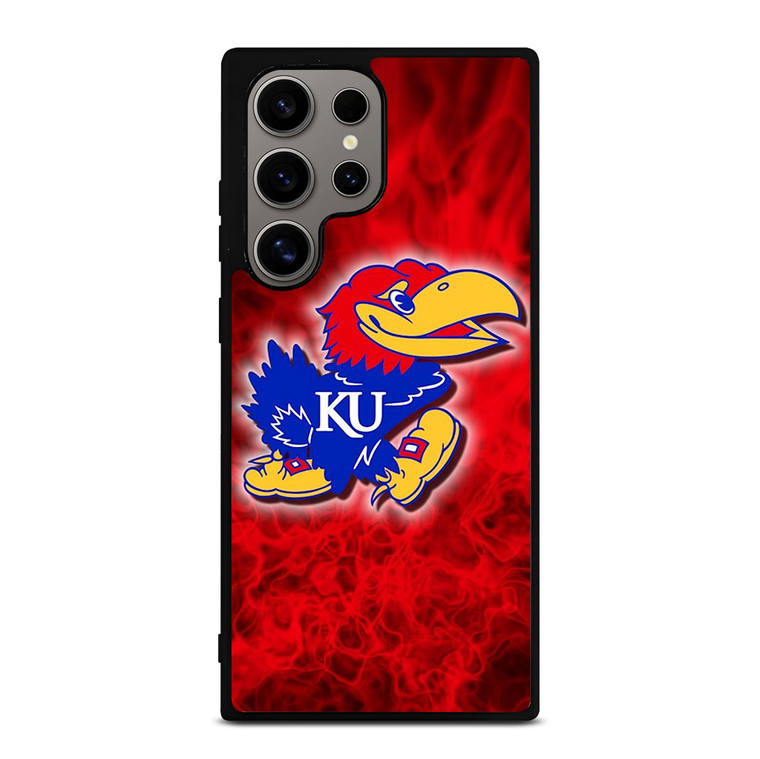 KANSAS JAYHAWKS BASKETBALL UNIVERSITY Samsung Galaxy S24 Ultra Case Cover