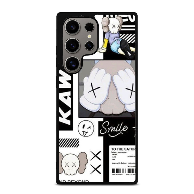 KAWS ICON SMILE Samsung Galaxy S24 Ultra Case Cover