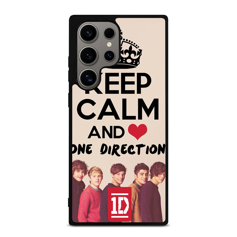 KEEP CALM AND LOVE ONE DIRECTION Samsung Galaxy S24 Ultra Case Cover
