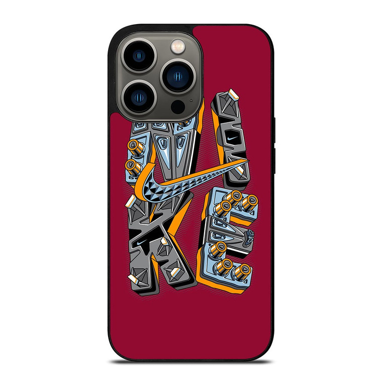 NIKE SOLES LOGO ART iPhone 13 Pro Case Cover