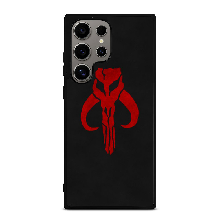 MANDALORIAN RED SKULL LOGO Samsung Galaxy S24 Ultra Case Cover