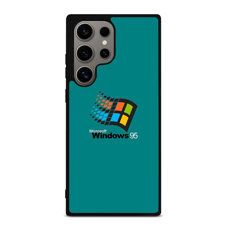 MICROSOFT WINDOWS 95 RETRO LOGO Samsung Galaxy S24 Ultra Case Cover