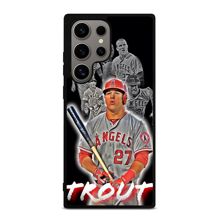 MIKE TROUT BASEBALL Samsung Galaxy S24 Ultra Case Cover