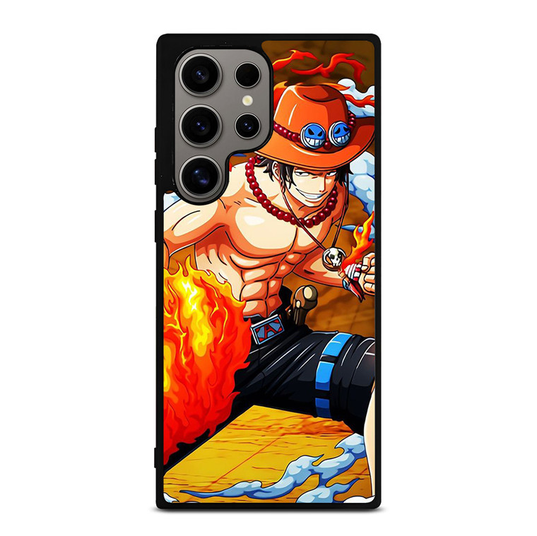 ONE PIECE ACE Samsung Galaxy S24 Ultra Case Cover