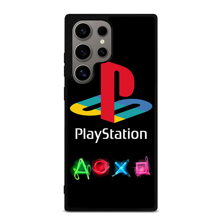 PLAY STATION CLASSIC LOGO Samsung Galaxy S24 Ultra Case Cover