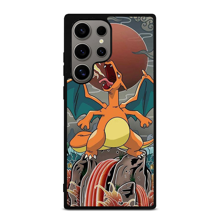 POKEMON POCKET MONSTERS CHARIZAR ART Samsung Galaxy S24 Ultra Case Cover
