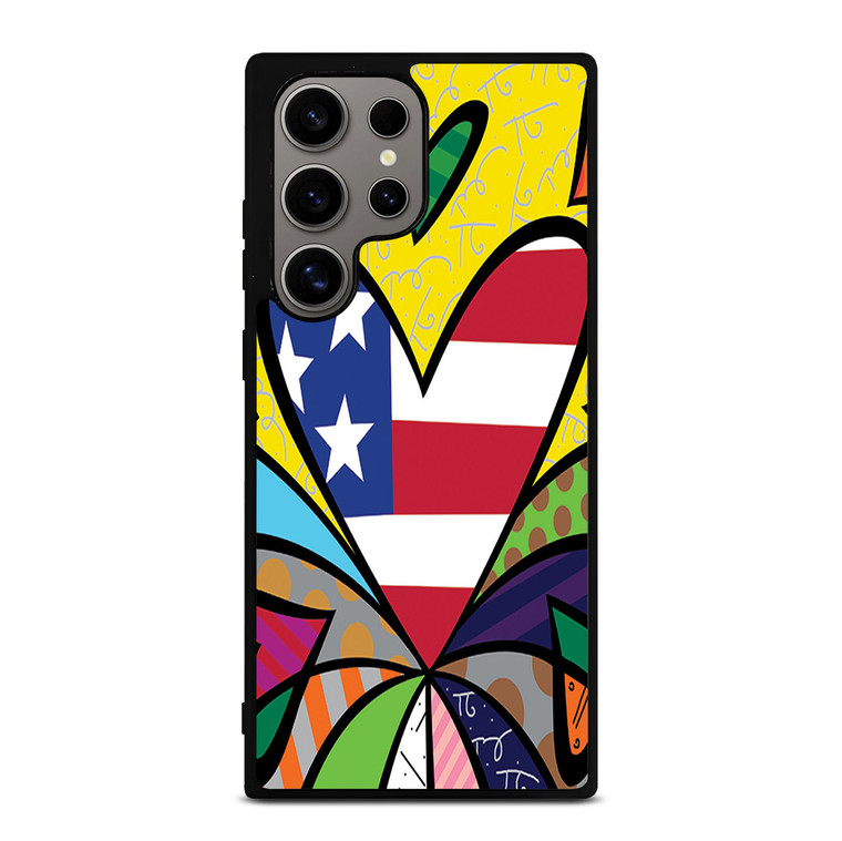 ROMERO BRITTO LOVE NEW 2 Samsung Galaxy S24 Ultra Case Cover