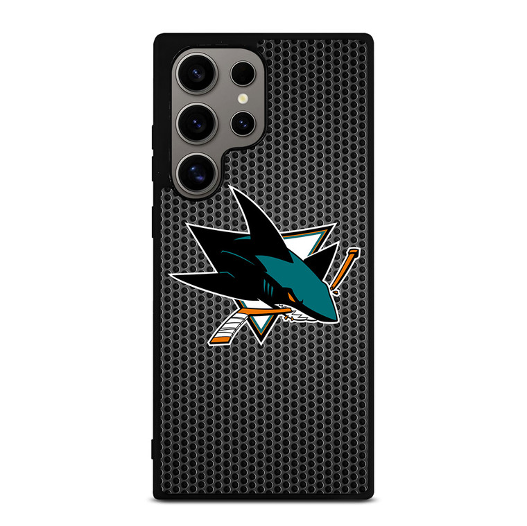 SAN JOSE SHARKS METAL Samsung Galaxy S24 Ultra Case Cover