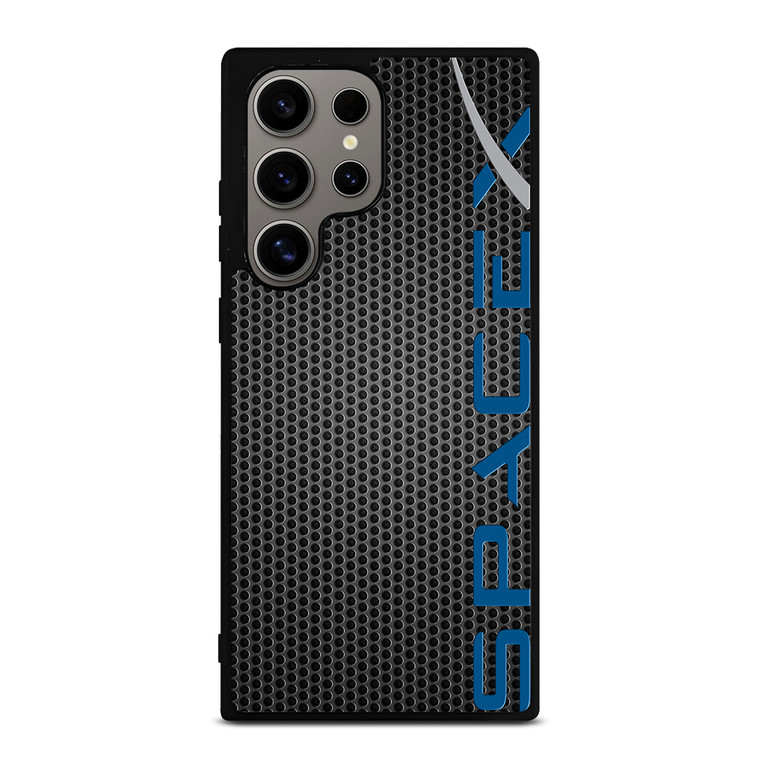 SPACE X LOGO METAL Samsung Galaxy S24 Ultra Case Cover
