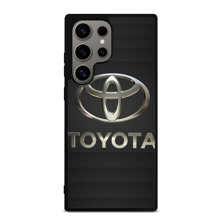 TOYOTA LOGO CAR ICON CARBON Samsung Galaxy S24 Ultra Case Cover