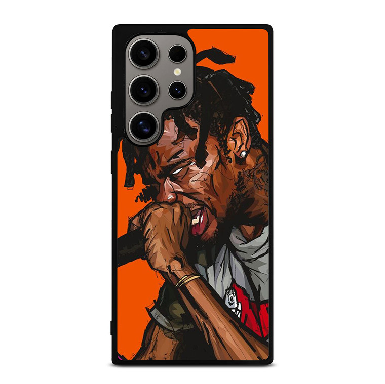 TRAVIS SCOTT ART Samsung Galaxy S24 Ultra Case Cover