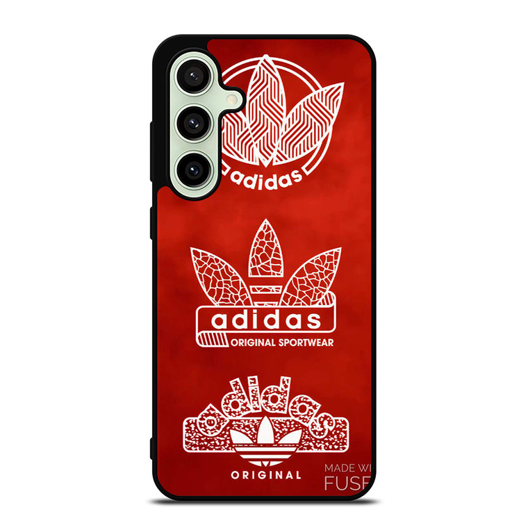 ADIDAS LOGO MADE WITH FUSED Samsung Galaxy S24 FE Case Cover