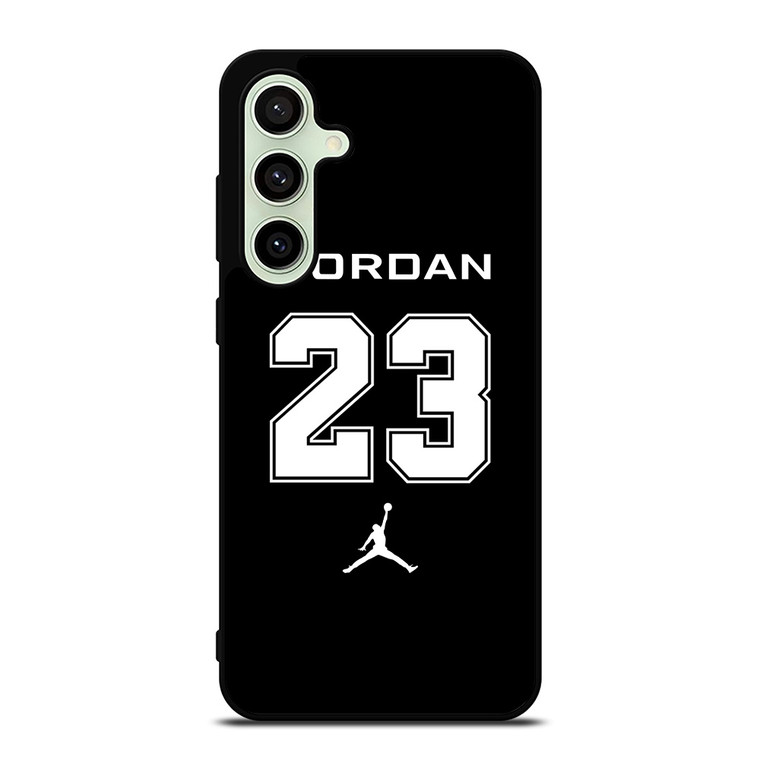 AIR JORDAN 23 BLACK LOGO Samsung Galaxy S24 FE Case Cover