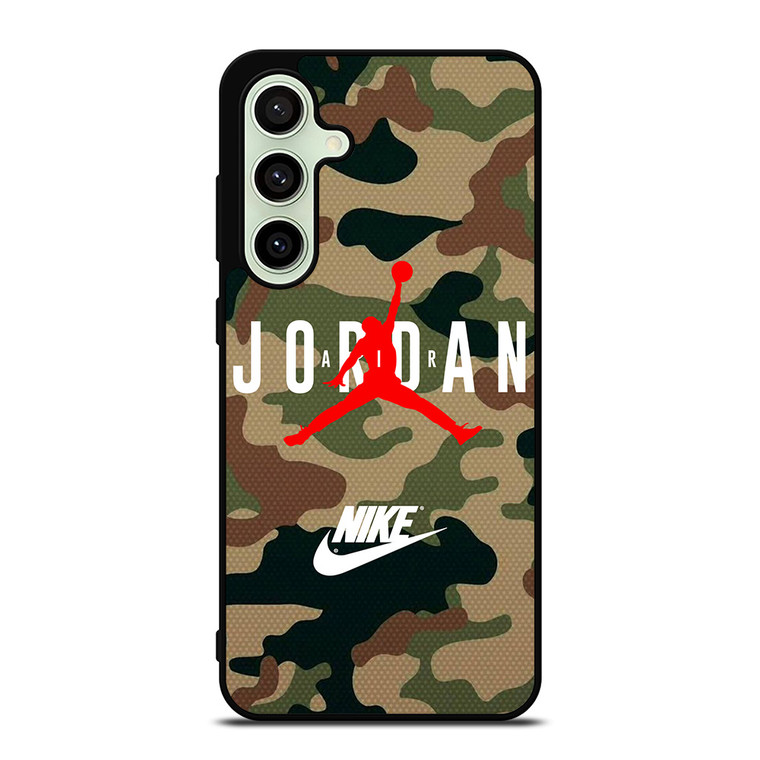 AIR JORDAN NIKE LOGO CAMO Samsung Galaxy S24 FE Case Cover
