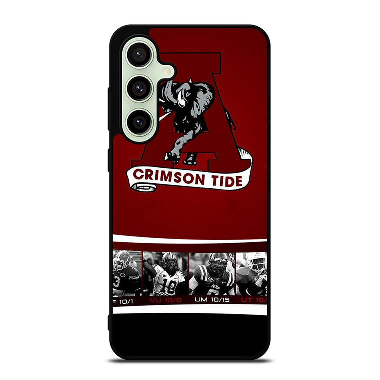 ALABAMA CRIMSON TIDE 3 Samsung Galaxy S24 FE Case Cover